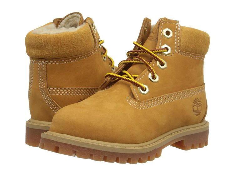 商品Timberland|6" Premium w/ Faux Shearling (Toddler/Little Kid),价格¥303,第1张图片