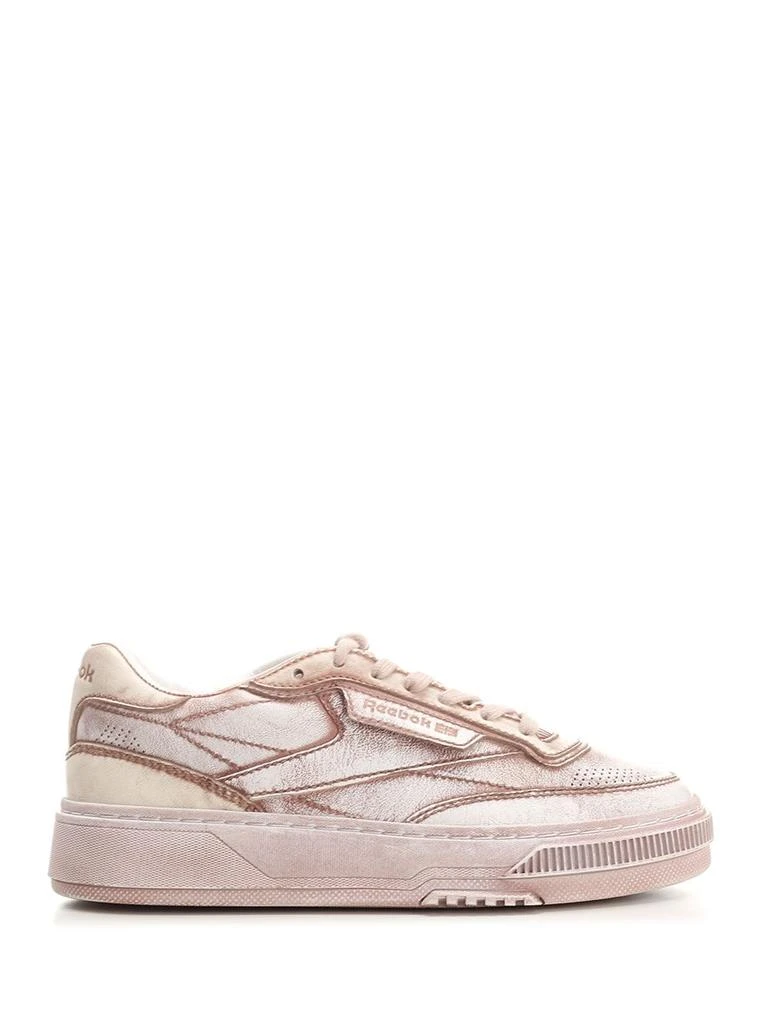 商品Reebok|club C Ltd Clay Wash Leather Sneakers,价格¥1572,第1张图片