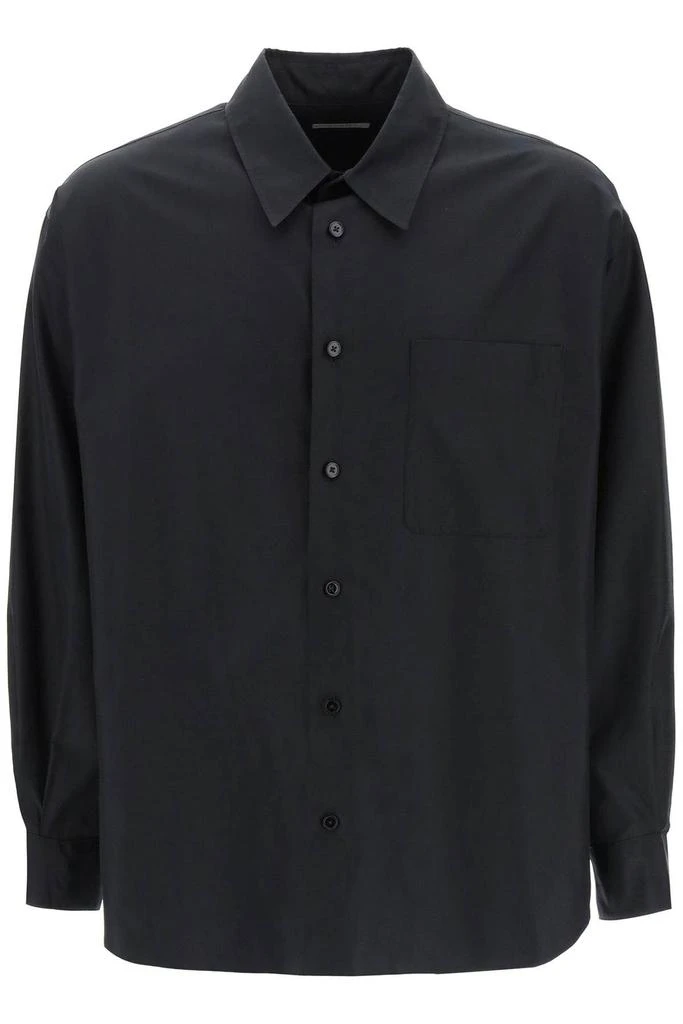 商品Lemaire|Relaxed silk shirt,价格¥2718,第1张图片