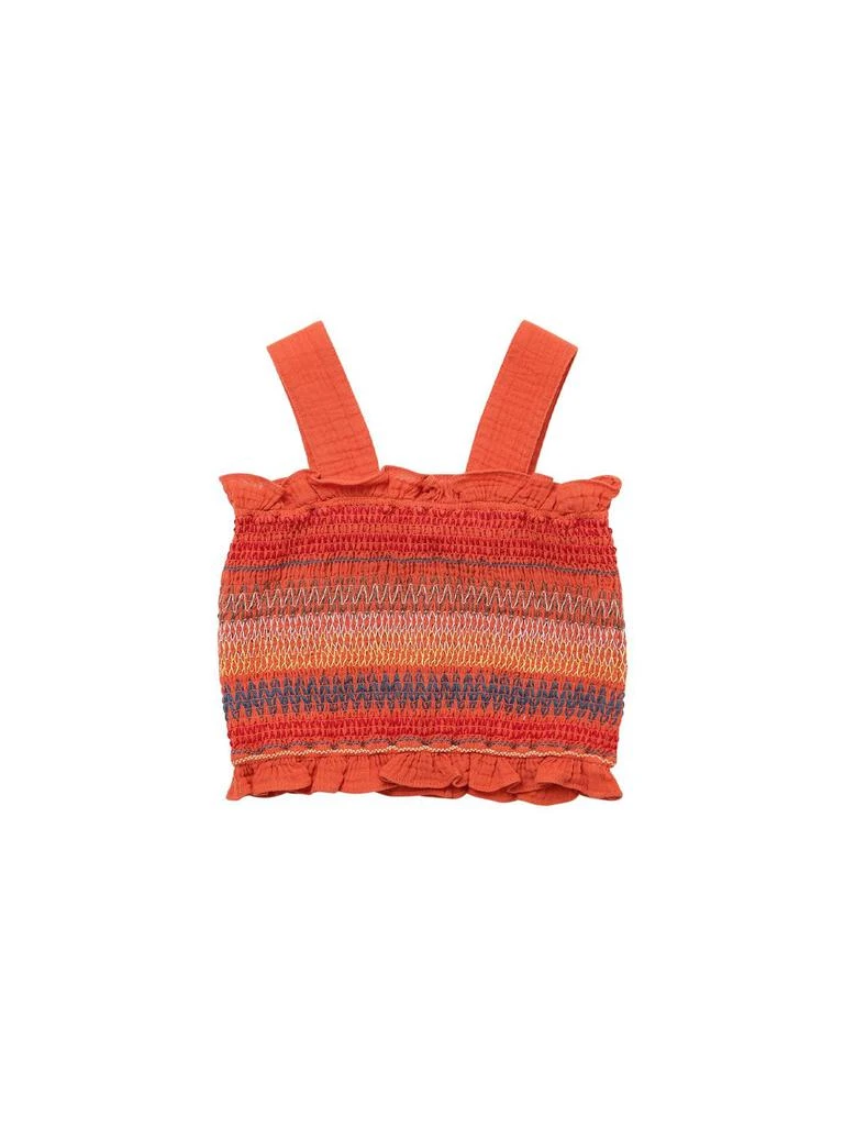 商品Stella McCartney|Organic Cotton Smocked Top,价格¥292,第2张图片详细描述
