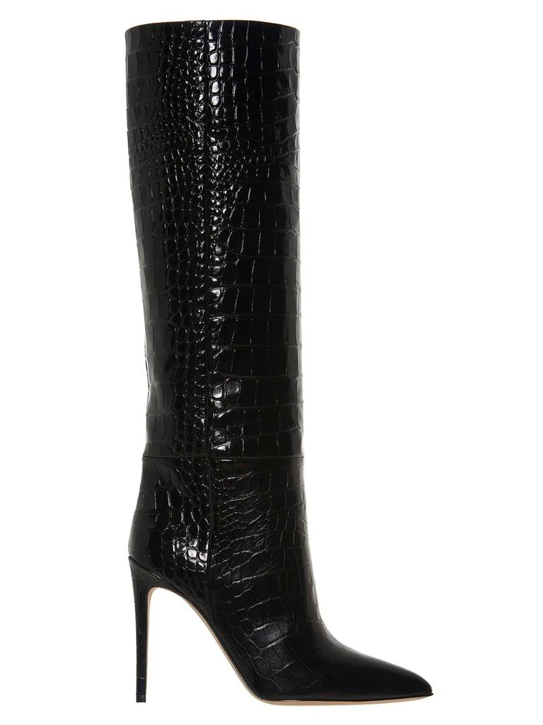 商品Paris Texas|Paris Texas Embossed Knee-High Stiletto Boots,价格¥3515,第1张图片