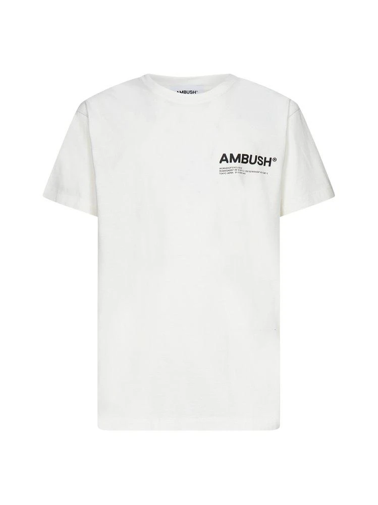 商品Ambush|Ambush Logo Printed Crewneck T-Shirt,价格¥765,第1张图片