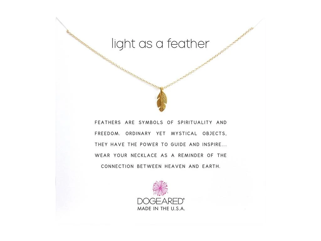 商品Dogeared|Light As a Feather Reminder,价格¥361,第1张图片