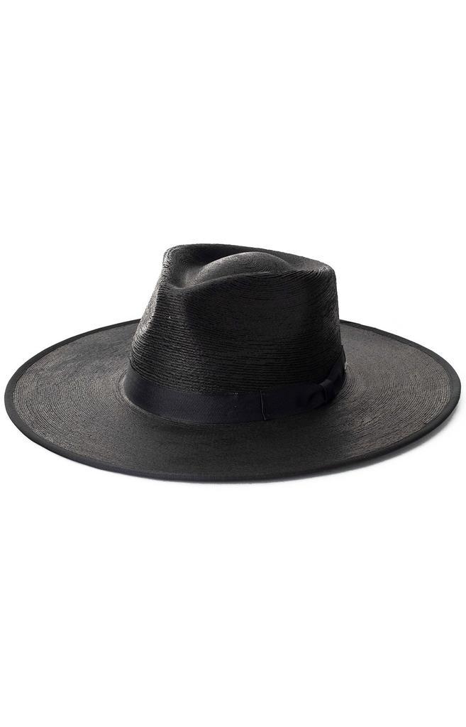 商品Brixton|Jo Straw Rancher Hat - Black,价格¥243,第1张图片