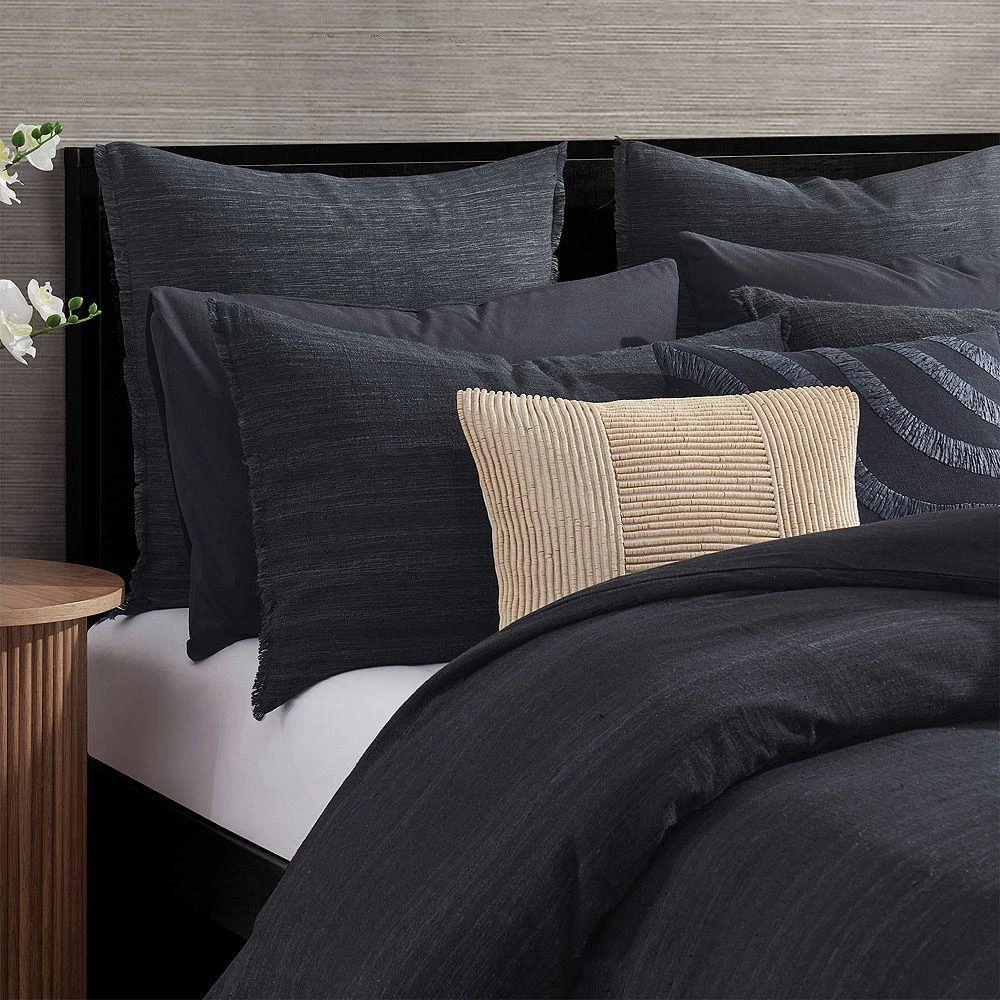 Home Elements Raw Silk Blend Duvet Cover, King 商品