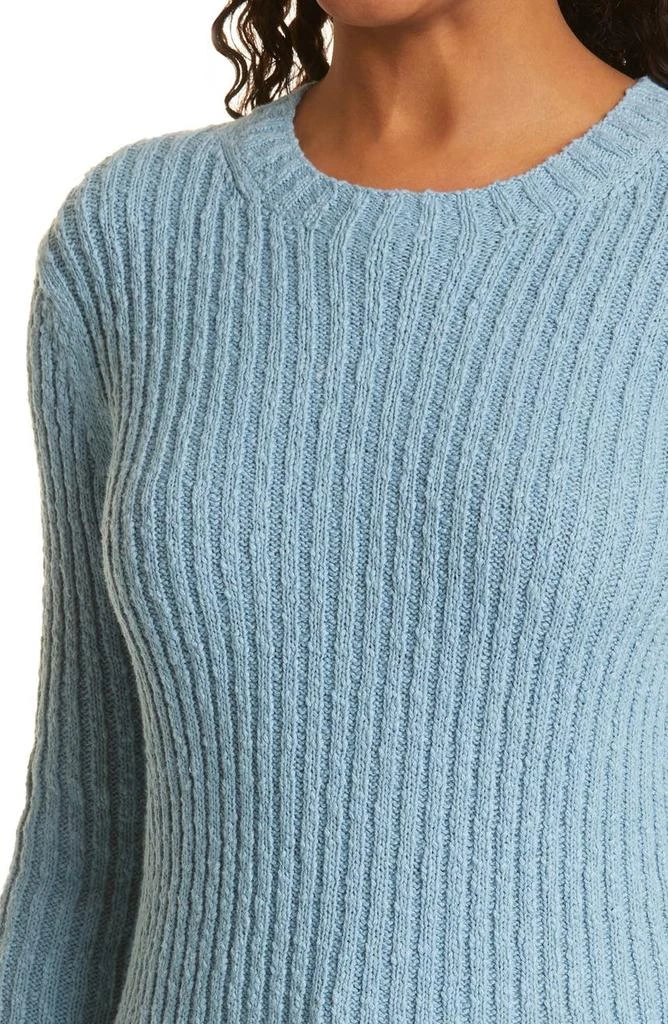商品Vince|Ribbed Cotton & Linen Sweater,价格¥817,第4张图片详细描述