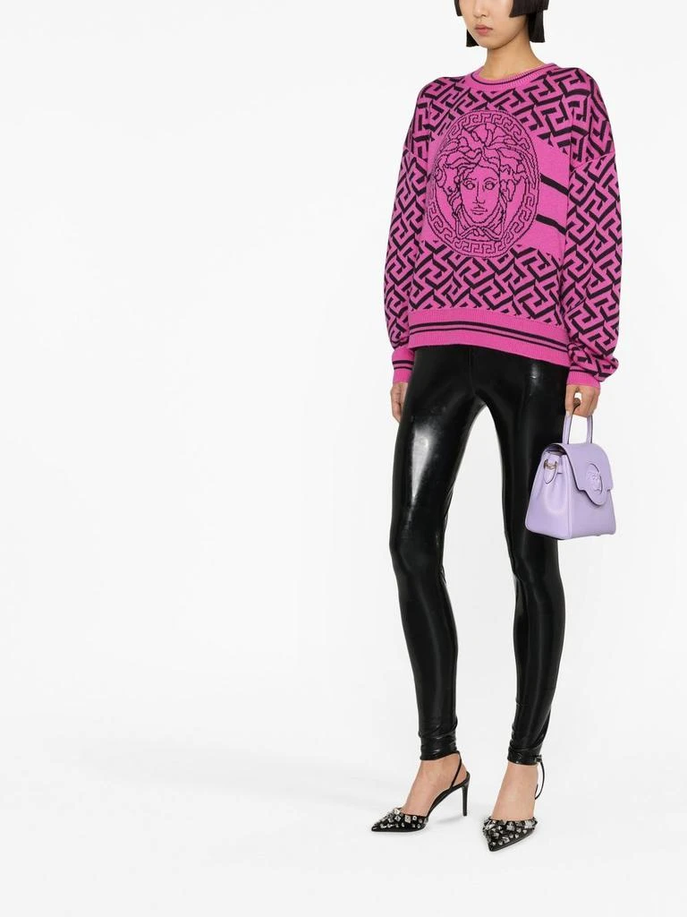 商品Versace|VERSACE Lattex leggings,价格¥5828,第3张图片详细描述