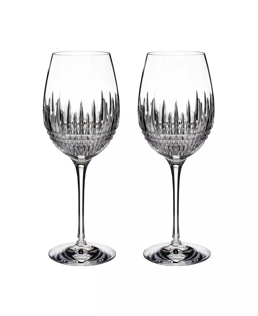 商品Waterford Crystal|Lismore Diamond Essence Goblet 19 Oz, Set of 2,价格¥1630,第1张图片