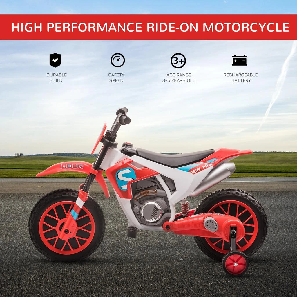 商品Streamdale Furniture|Streamdale Electric Kids' Dirt Bike 45 Minutes of Play,价格¥2419,第4张图片详细描述