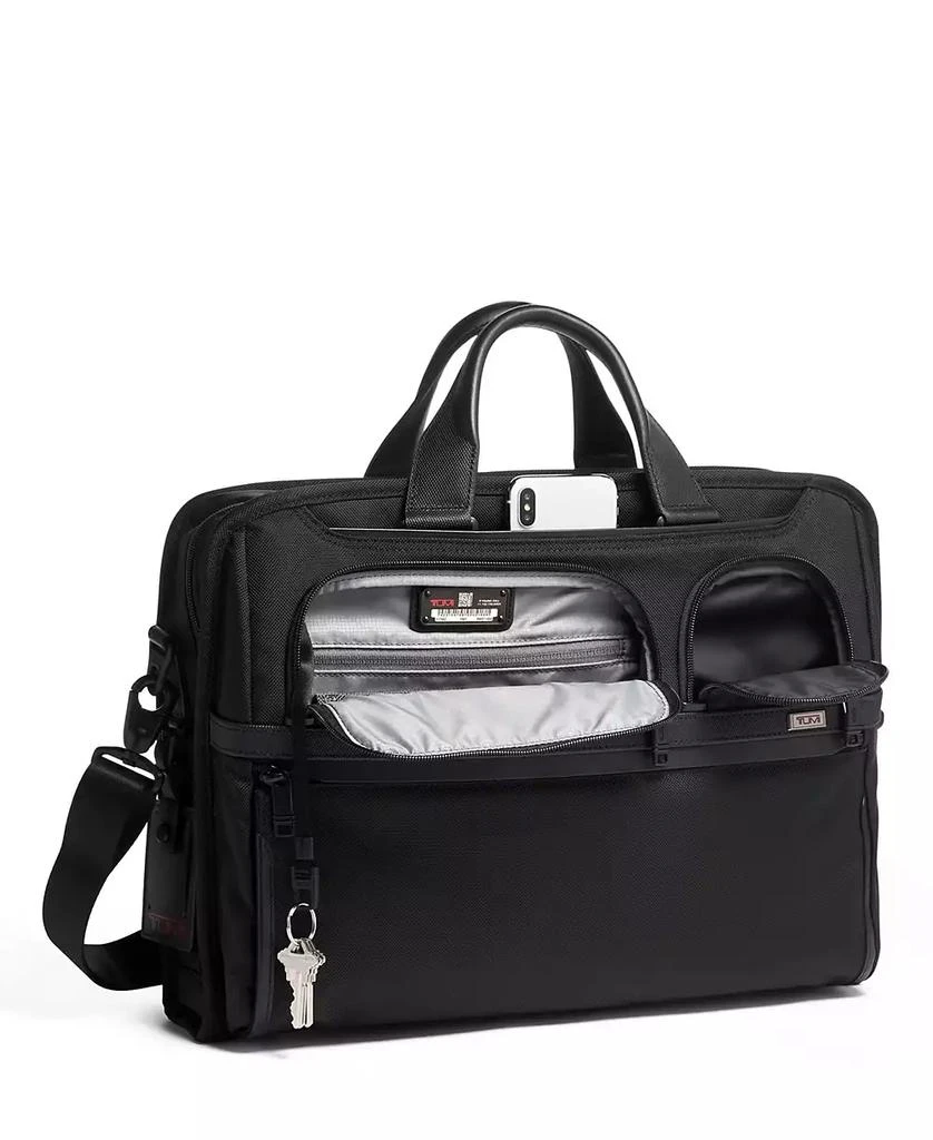 商品Tumi|Alpha 3 Compact Large Screen Laptop Brief,价格¥4124,第3张图片详细描述