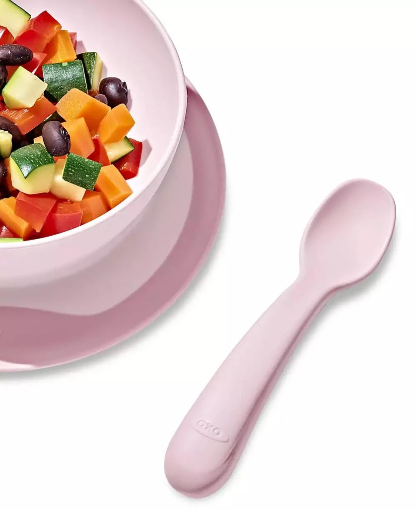 商品OXO|TOT 2-Pack Flexible Silicone Feeding Spoons,价格¥89,第5张图片详细描述