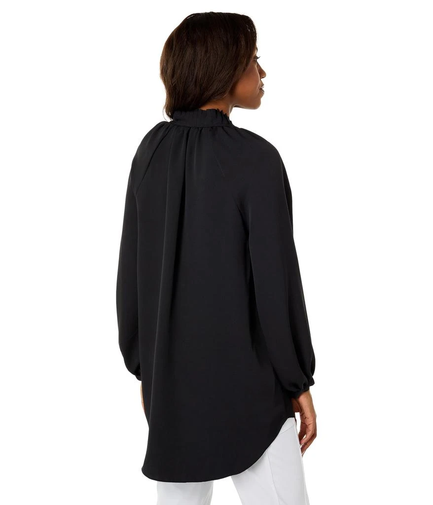 商品Vince Camuto|Long Sleeve Double Cuff V-Neck Luxe Crêpe De Chine Tunic,价格¥149,第2张图片详细描述