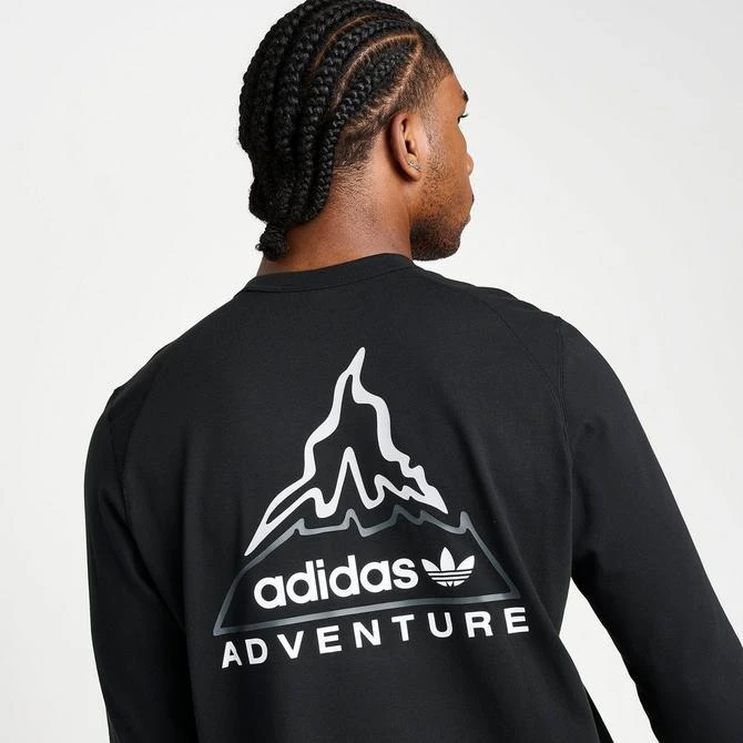 Men's adidas Originals Adventure Graphic Long-Sleeve Graphic T-Shirt 商品