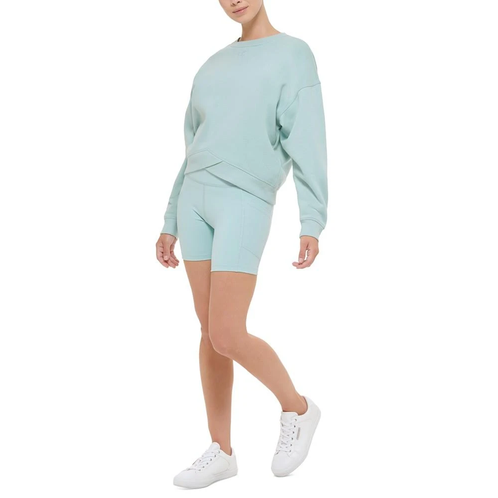 商品Calvin Klein|Women's Crossover Hem Pullover,价格¥148,第4张图片详细描述