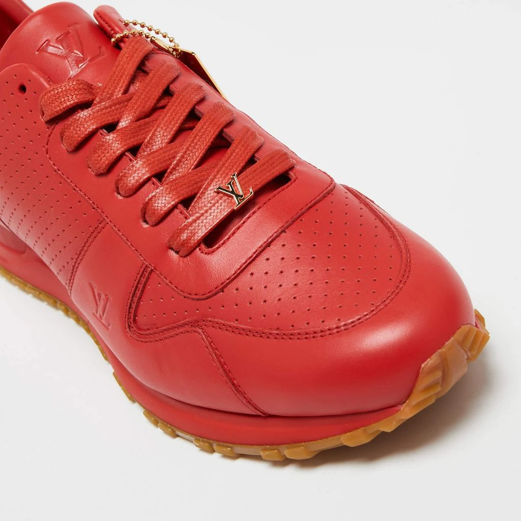 Louis Vuitton x Supreme Red Leather Run Away Low Top Sneakers Size 42 商品