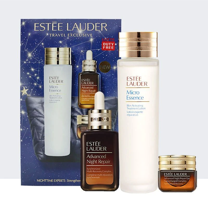 商品[国内直发] Estée Lauder|雅诗兰黛护肤套装 小棕瓶精华+原生液+小棕瓶眼霜 紧致修护,价格¥1101,第1张图片