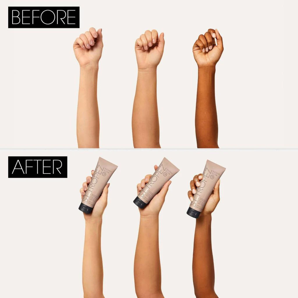 商品St. Tropez|St. Tropez Instant Glow Body Bronzer 100ml (Various Shades),价格¥202,第2张图片详细描述