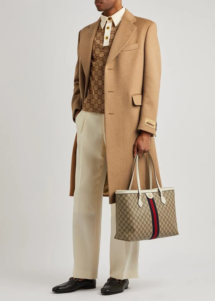 商品Gucci|Brown camel coat,价格¥27812,第4张图片详细描述