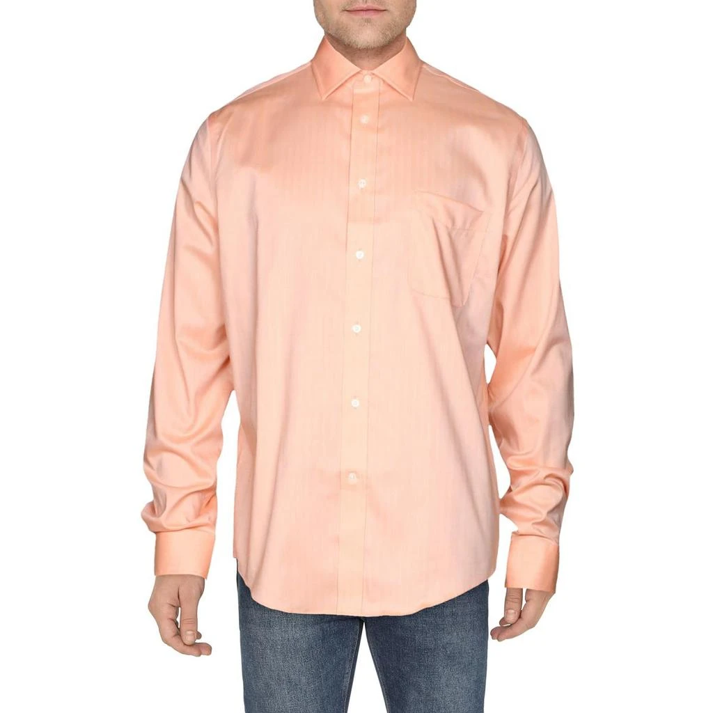 商品Ralph Lauren|Lauren Ralph Lauren Mens Regular Fit Collared Dress Shirt,价格¥107,第1张图片