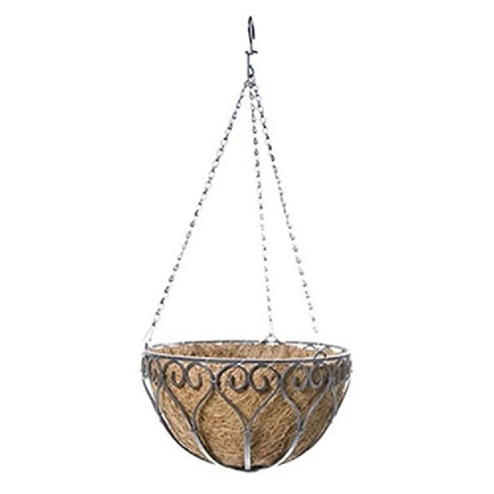 商品Panacea|14 Savanna Hanging Basket with Cocoa Liner,价格¥191,第1张图片