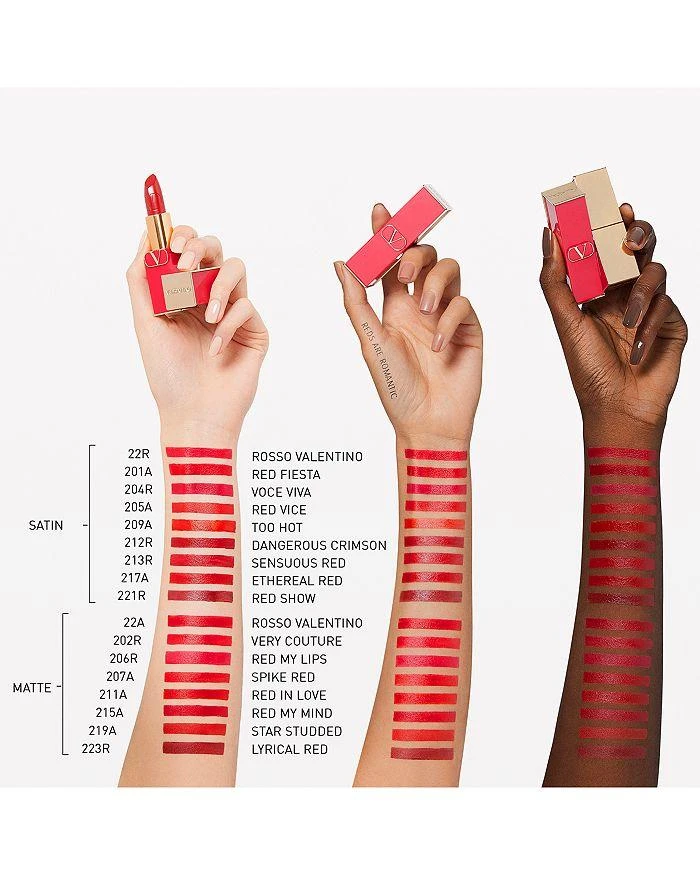 商品Valentino|Rosso Valentino Refillable Lipstick, Satin,价格¥283,第4张图片详细描述