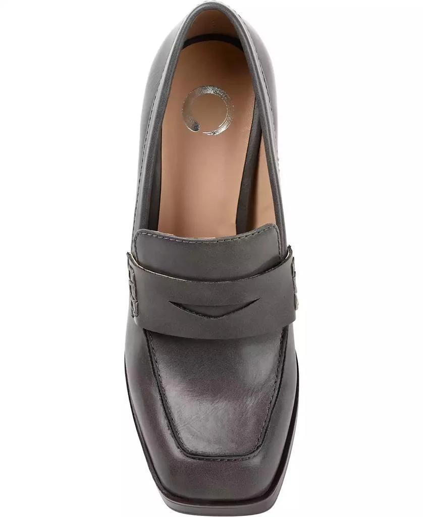 商品Journee Collection|Women's Ezzey Block Heel Loafers,价格¥356,第4张图片详细描述