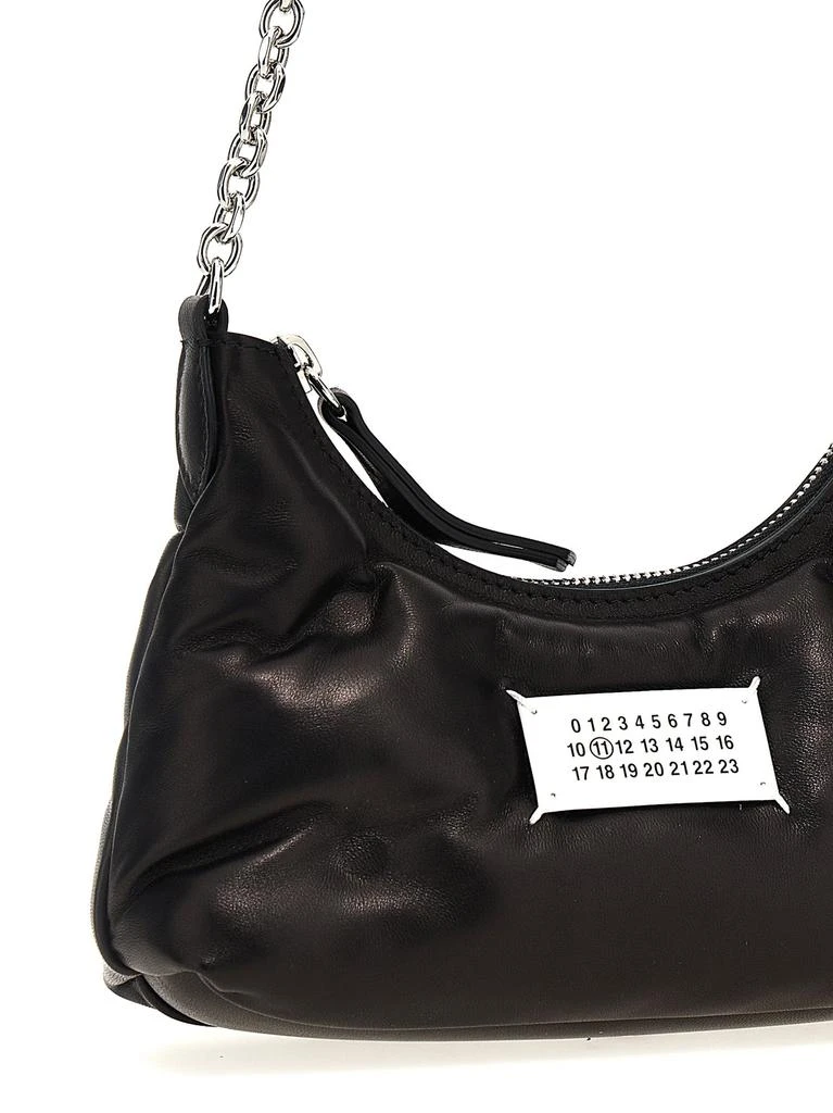 商品MAISON MARGIELA|Glam Slam Hobo Micro Shoulder Bags Black,价格¥7048,第3张图片详细描述