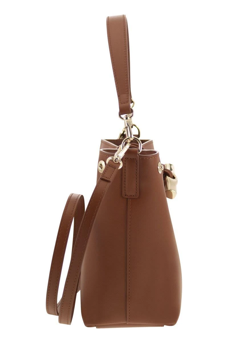 商品【商品预售7天发货】 Longchamp|Longchamp 女士斜挎包 10279M11 棕色,价格¥4805,第4张图片详细描述