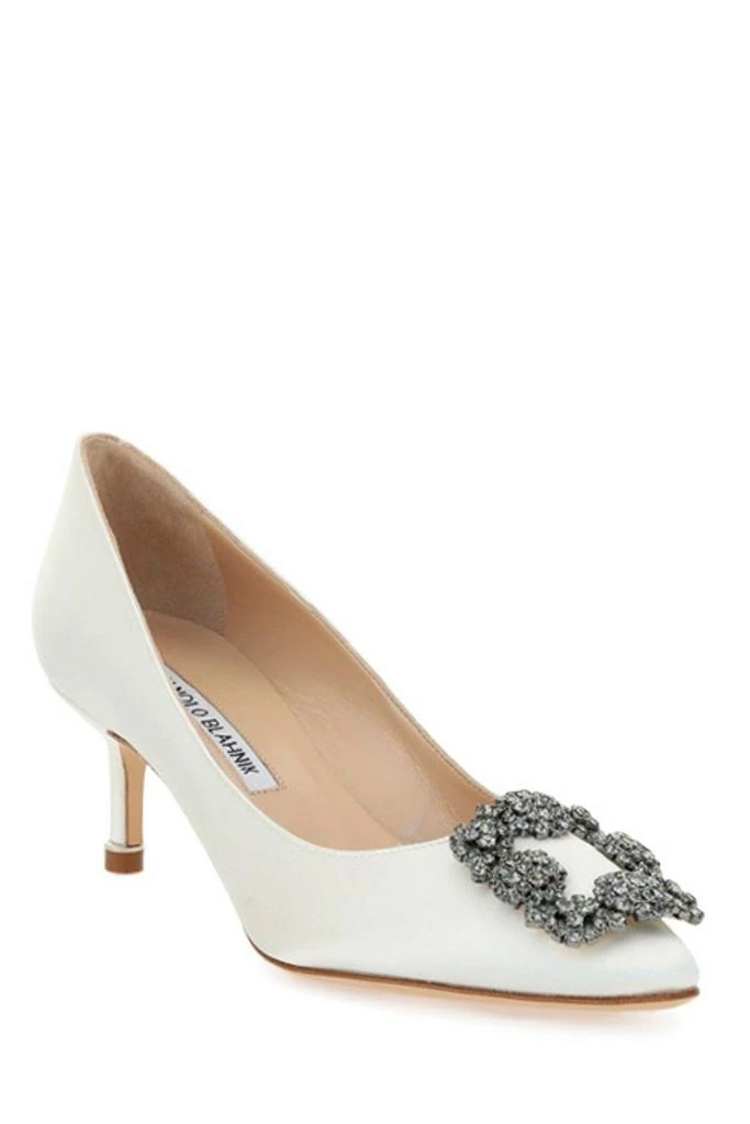 商品Manolo Blahnik|Manolo Blahnik Hangisi Pointed-Toe Pumps,价格¥6051,第2张图片详细描述