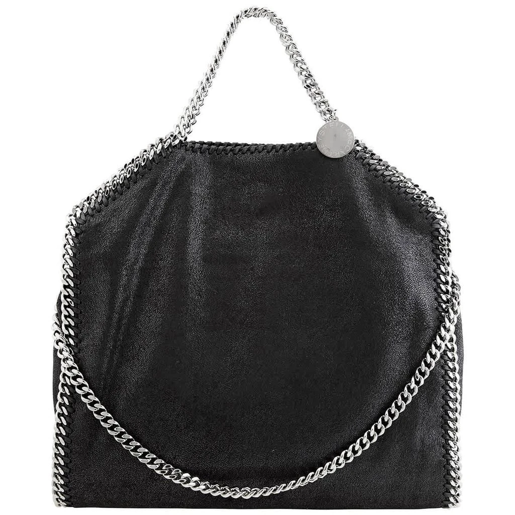 商品Stella McCartney|Stella McCartney Falabella Fold Over Black Ladies Tote,价格¥4457,第1张图片