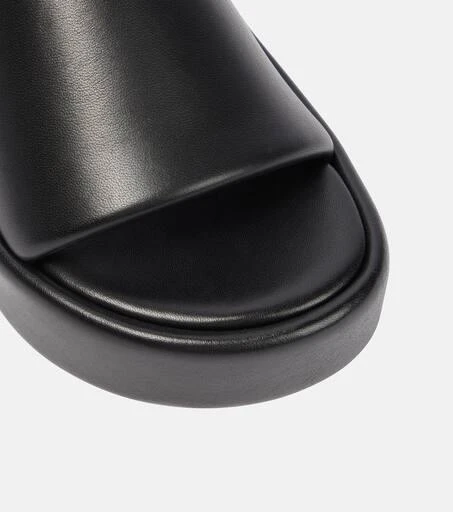 Rise皮革厚底凉拖鞋 商品