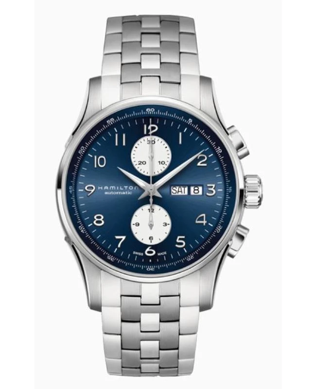 商品Hamilton|Hamilton Jazzmaster Maestro Auto Chrono 45 Men's Watch H32766143,价格¥13221,第1张图片