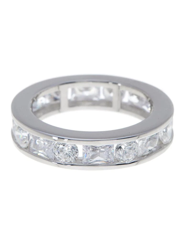 商品Sterling Forever|Sterling Silver CZ Celebration Eternity Ring,价格¥179,第2张图片详细描述