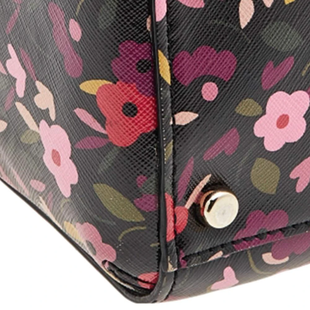 Kate Spade Multicolor Floral Coated Canvas Cameron Street Lane Satchel 商品
