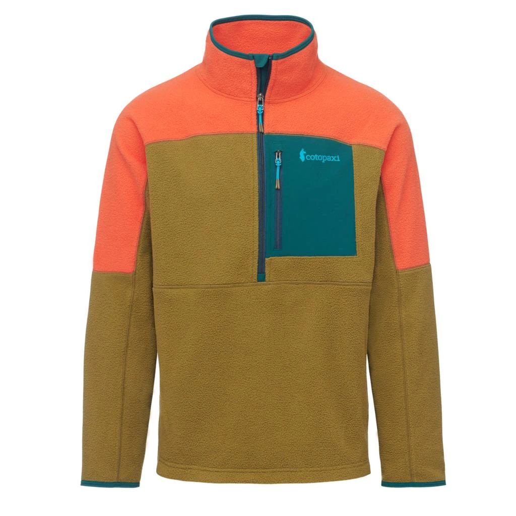 商品Cotopaxi|Cotopaxi Abrazo Half Zip Fleece Jacket Canyon / Oak,价格¥798,第1张图片