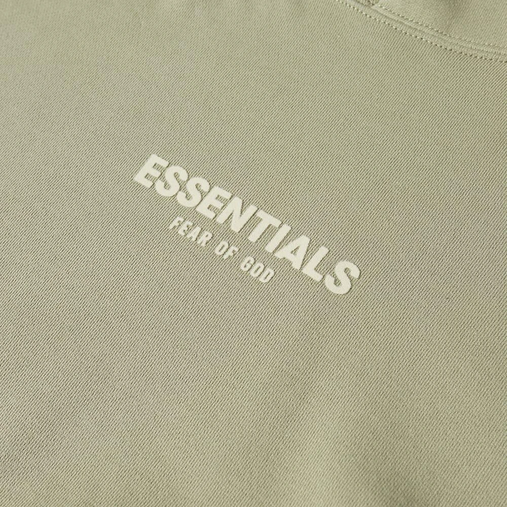 商品Essentials|Fear of God ESSENTIALS Logo Relaxed Hoody - Seafoam,价格¥627,第3张图片详细描述