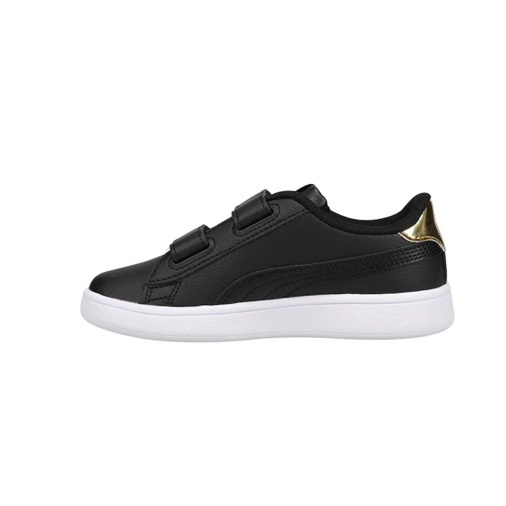 商品Puma|Smash V2 Mirror Metallic Slip On Sneakers (Toddler),价格¥225,第3张图片详细描述