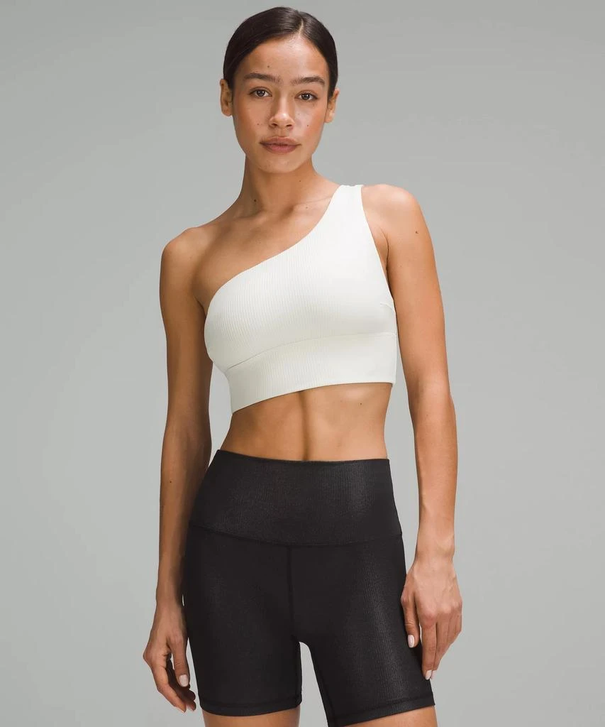 商品Lululemon|lululemon Align™ Asymmetrical Ribbed Bra *Light Support C/D Cup Shine,价格¥316,第5张图片详细描述