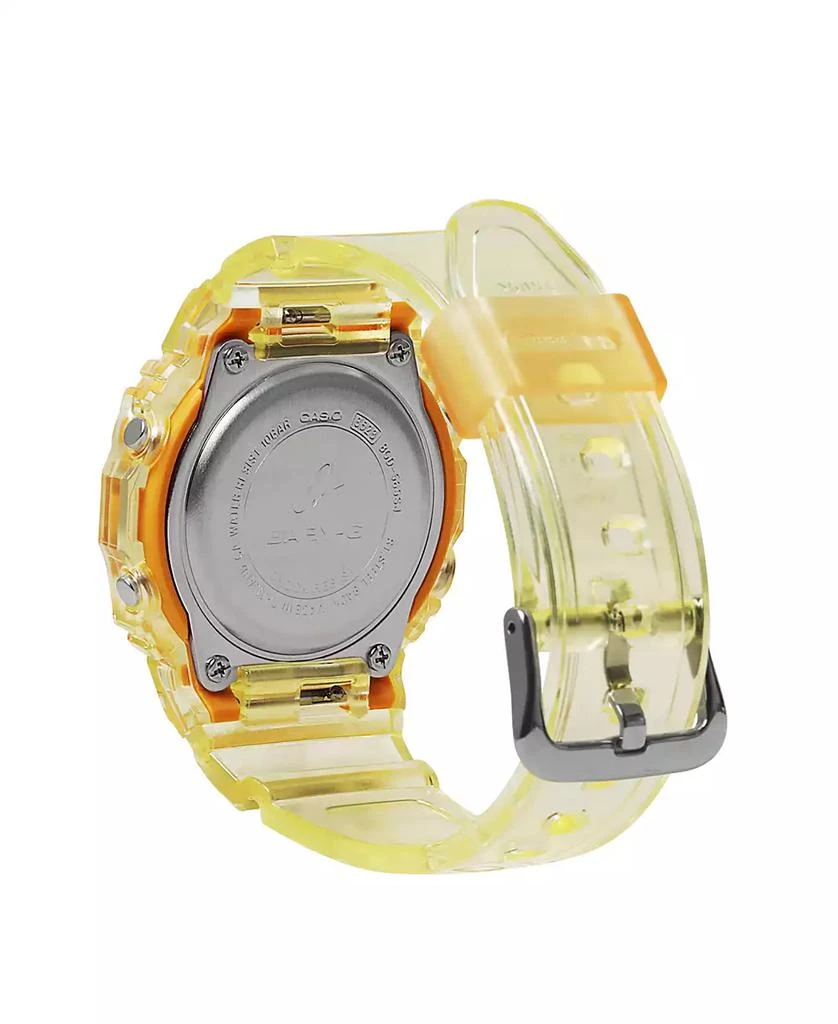 商品G-Shock|G-Shock Women's Digital Yellow Resin Watch, 37.9mm BGD565SJ-9,价格¥741,第3张图片详细描述