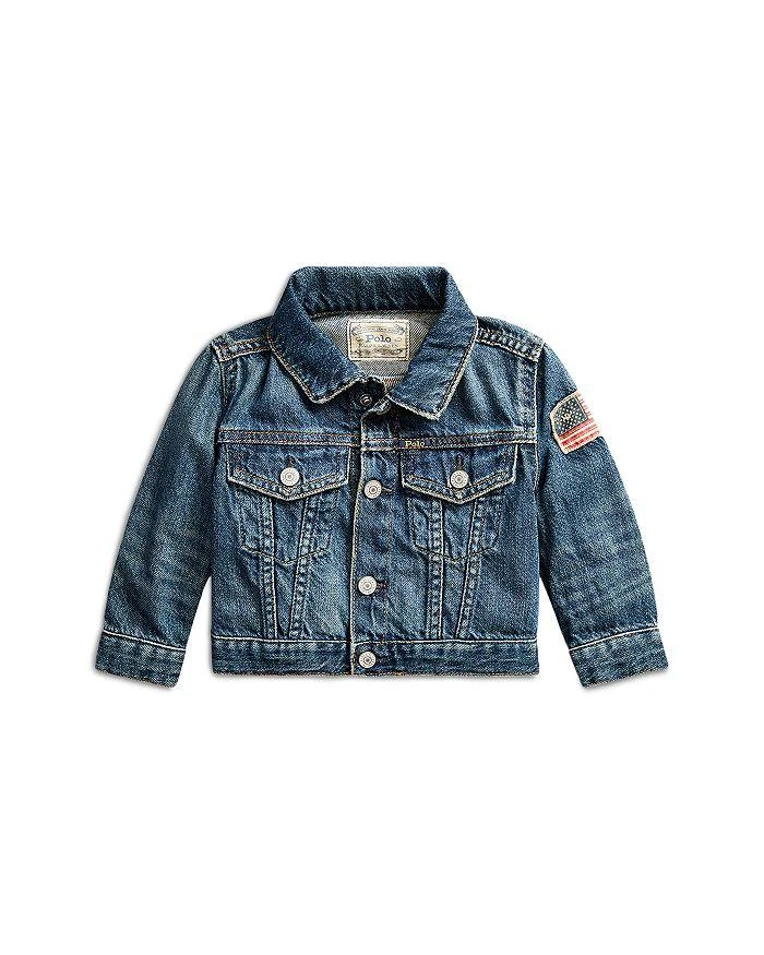 商品Ralph Lauren|Boys' Denim Trucker Jacket - Baby,价格¥599,第1张图片详细描述