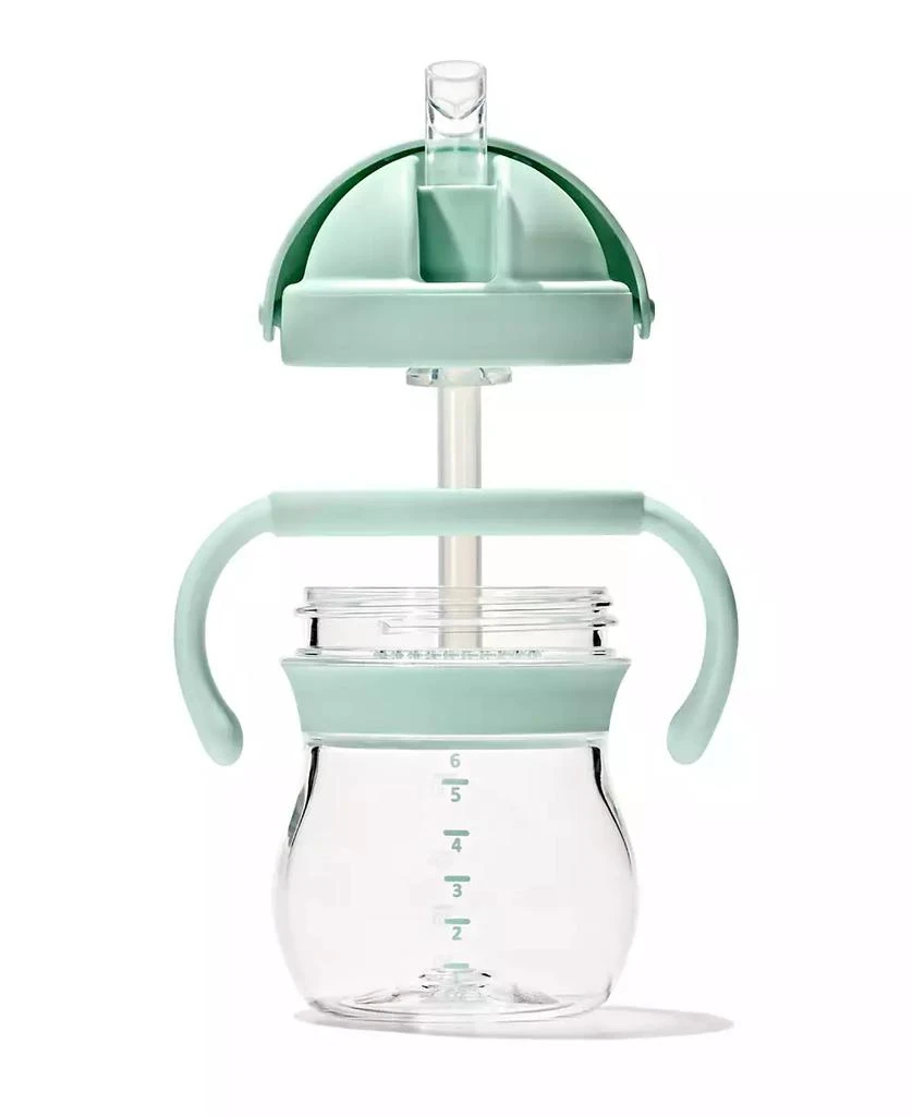 商品OXO|Tot Transitions 6 Oz Straw Cup with Handles - 2 Pack,价格¥171,第5张图片详细描述