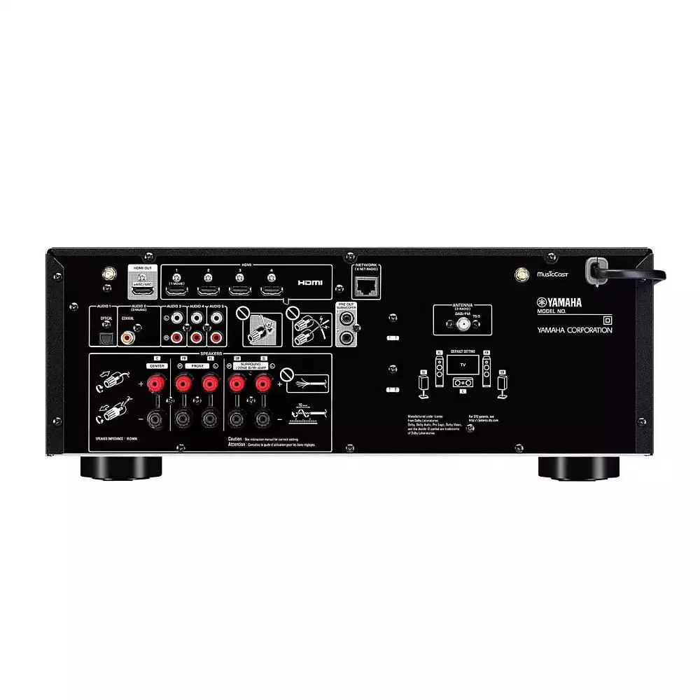 商品Yamaha|RX-V4 5.2-Channel AV Receiver with 8K HDMI and MusicCast,价格¥3720,第2张图片详细描述