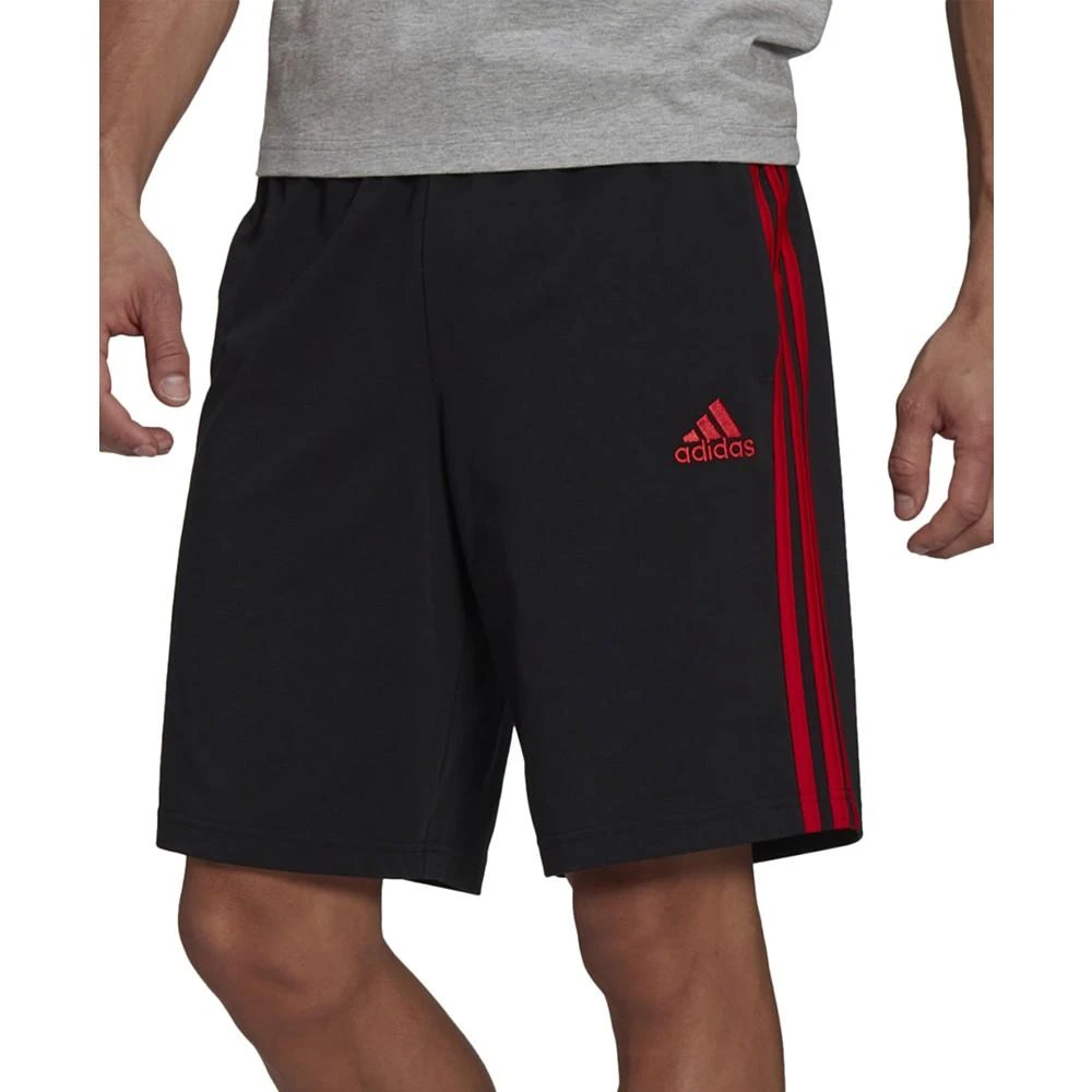 商品Adidas|Men's Essentials 3-Stripes Regular-Fit Drawstring Shorts,价格¥134,第1张图片