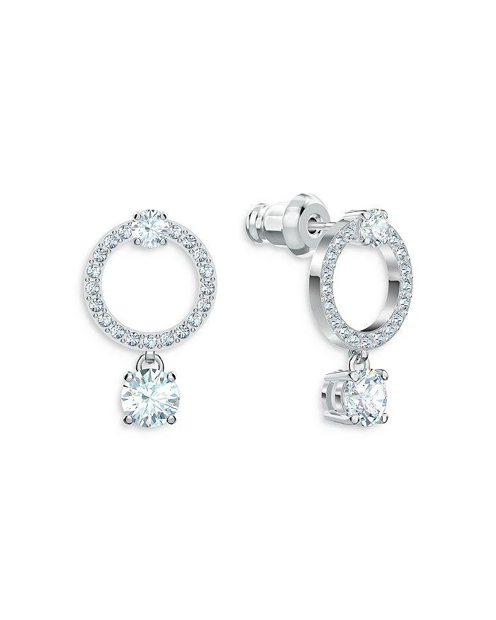 商品Swarovski|Constella Circle Drop Earrings,价格¥748,第3张图片详细描述