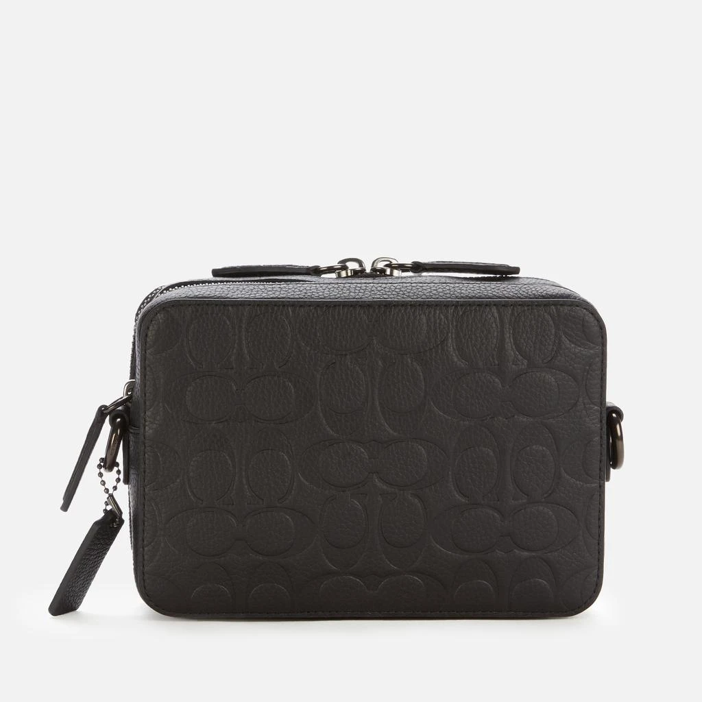 商品Coach|Coach Men's Charter Signature Leather Crossbody Bag - Black,价格¥3093,第2张图片详细描述