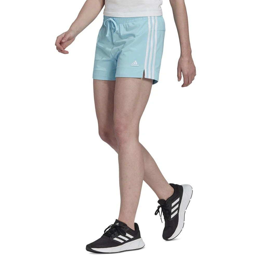 商品Adidas|Women's Essentials Slim 3-Stripes Shorts,价格¥136,第1张图片