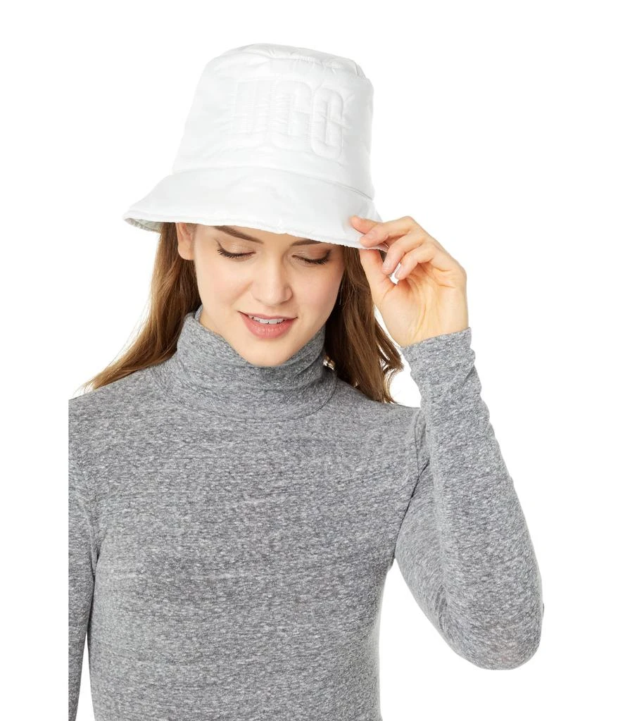 商品UGG|All Weather Quilted Logo Bucket Hat,价格¥187,第4张图片详细描述