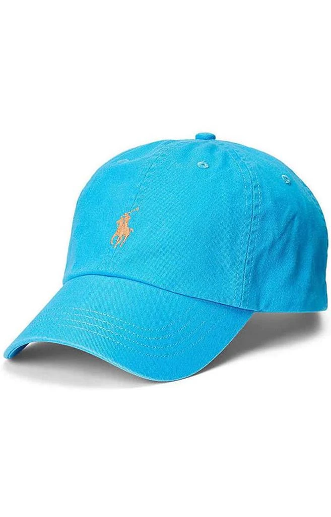 商品Ralph Lauren|Cotton Chino Ball Cap - Cove Blue ,价格¥215,第1张图片