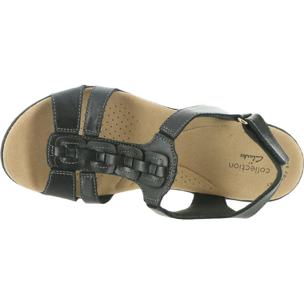 商品Clarks|Clarks Womens Laurieann Kay Faux Leather a Flat Sandals,价格¥530,第4张图片详细描述