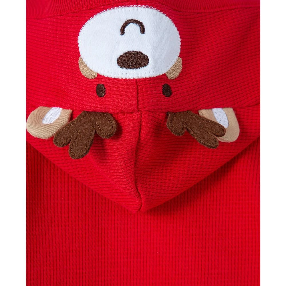 商品Little Me|Baby Boys or Baby Girls Reindeer Bodysuit and Pant Set,价格¥67,第5张图片详细描述